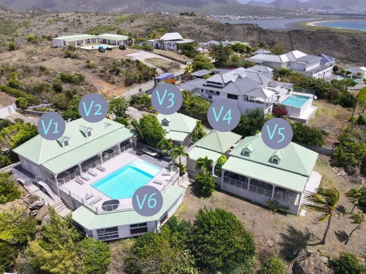 V1 V2 Dream Panorama In Oyster Pond Villa Sint Maarten/Saint Martin